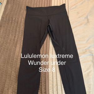 Lululemon WUNDER UNDER PANT III *FULL-ON LUXTREME